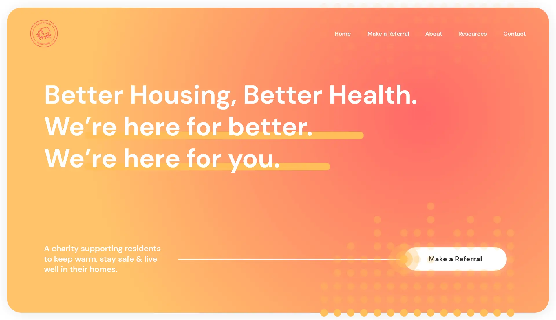 Better Housing Better Health
